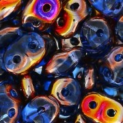 SuperDuo 2,5x5 mm Sapphire Sliperit x10g|raw }}