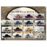 Arcos® by Puca® 5x10 mm Dark Blue Metallic Mat x10g