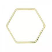 Honeycomb spacers 21.5 mm HQ light gold HQ x4