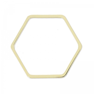 Honeycomb spacers 21.5 mm HQ light gold HQ x4
