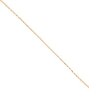 Chain double round links 1.5mm fine Gold plated x 1m|raw }}