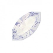 Navettes PureCrystal 4228 6x3mm White Opal x4|raw }}