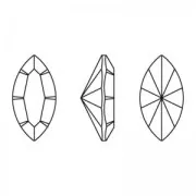 Navettes PureCrystal 4228 6x3mm Crystal x4
