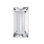 Cabochons baguettes PureCrystal 4501 4x2mm Crystal x8|raw }}