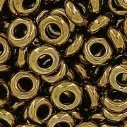 Toho seed beads Demi Round 8/0 TO8RDR0223 - Antique Bronze x5g