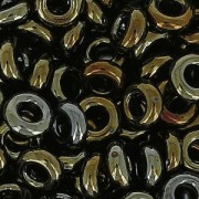 Toho seed beads Demi Round 8/0 TO8RDR0083 - Brown Iris Metallic x5g