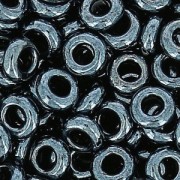 Toho seed beads Demi Round 8/0 TO8RDR0081 - Hematite Metallic x5g|raw }}