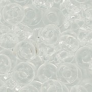 Toho seed beads Demi Round 8/0 TO8RDR0001 - Crystal x5g