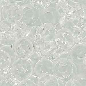 Toho seed beads Demi Round 8/0 TO8RDR0001 - Crystal x5g