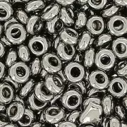 Toho Seed beads Demi Round 11/0 TO11RDR0711 - Silver Nickel Plated x5g