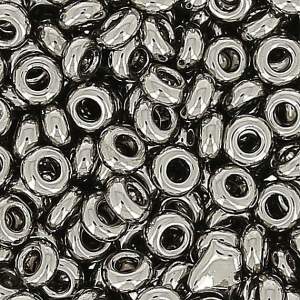 Toho Seed beads Demi Round 11/0 TO11RDR0711 - Silver Nickel Plated x5g