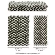 Toho Seed beads Demi Round 11/0 TO11RDR0222 - Metallic Dark Red Bronze x5g