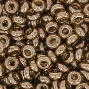 Toho Seed beads Demi Round 11/0 TO11RDR0204 - Gold Lustered Montana Blue x5g