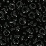 Toho Seed beads Demi Round 11/0 TO11RDR0049 - Opaque Jet x5g|raw }}