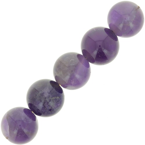 Beads Amethyst 8mm x10