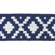 Lace galon diamonds 18 mm Navy x1m
