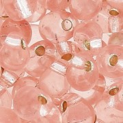 Miyuki Fringe beads 3.4mm DP23 - Lt Blush Silver Lined x8g