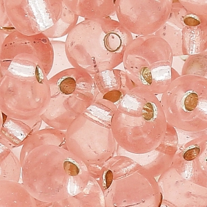 Miyuki Fringe beads 3.4mm DP23 - Lt Blush Silver Lined x8g