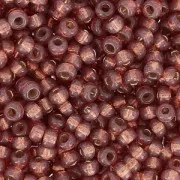 Miyuki Seed beads 11/0 641 - Dyed Rose Bronze S/L Alabaster x8g