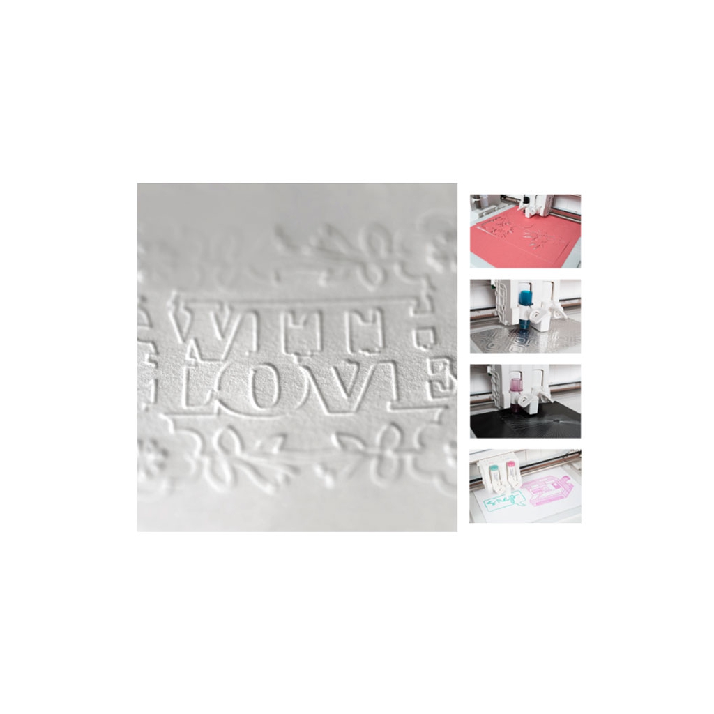 Silhouette Curio cutting tool draw emboss punch Perles & Co