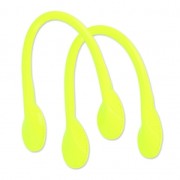 Synthetic handles - for 38 cm bag Neon Yellow x2|raw }}