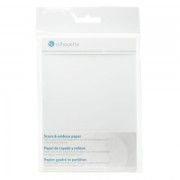 Smooth paper sheet 12.7x17.7 cm for Silhouette Curio white x10|raw }}