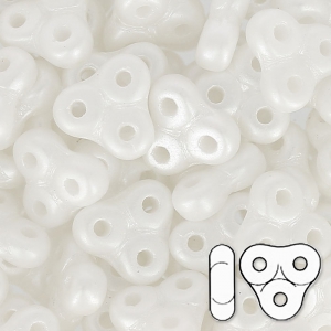 Trinity Beads 6mm Pastel White x5g