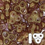 Trinity Beads 6mm Crystal Gold Bronze x5g