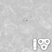 Trinity Beads 6mm Crystal  x5g