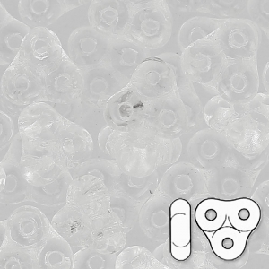 Trinity Beads 6mm Crystal  x5g