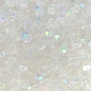2 mm Facets - Crystal AB x50