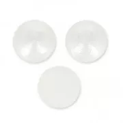Pearl Cabochon Miyuki 3mm White x20