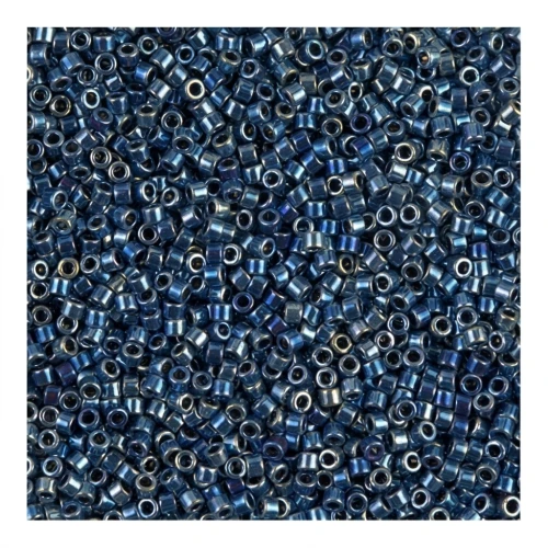 Miyuki Delica 11/0 DB0514 - Metallic Steel Blue Iris