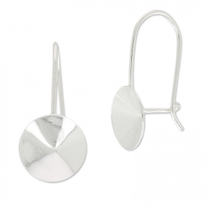 Ear hooks for Rivoli 1122 10 mm 925 Sterling Silver x2