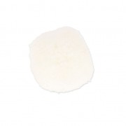 Round synthetic pompom 2 cm White x1