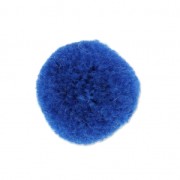 Round synthetic pompom 2 cm Navy Blue x1|raw }}