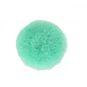 Round synthetic pompom 2 cm Mint x1