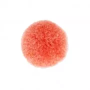 Round synthetic pompom 2 cm Salmon x1
