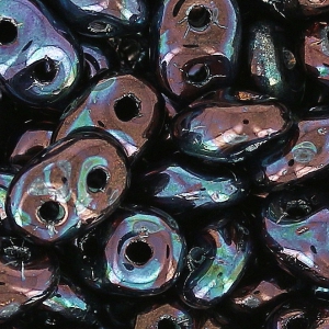 SuperDuo 2.5x5mm Jet Nebula x10g