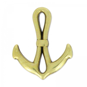 Spacer ancre 23x19mm bronze tone x1