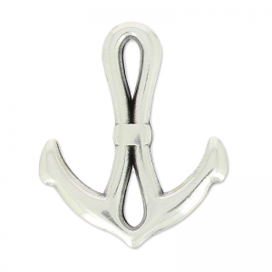 Intercalaire ancre 23x19mm Antique Silver Plating x1