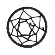 Dreamcatcher 45mm Black x1