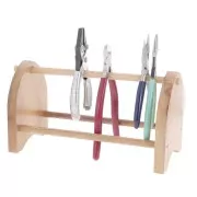 Wooden storage rack for pliers - Wood Plier Stand