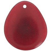 Fine Tagua slice 25-35 mm Red x1|raw }}