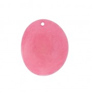 Fine Tagua slice 25-35 mm Pink x1|raw }}