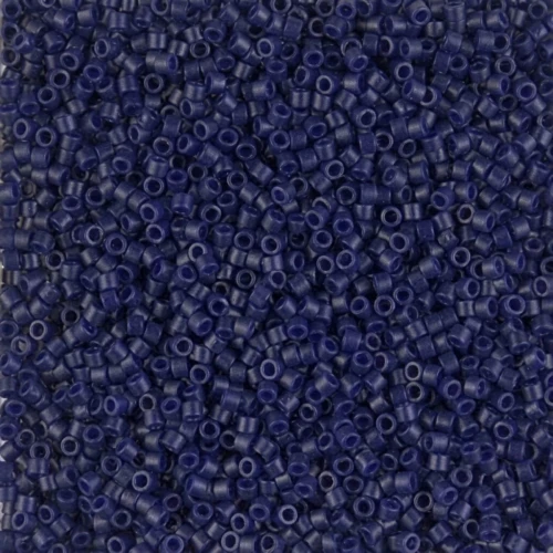 Miyuki Delica Duracoat 11/0 DB2144 - Opaque Dyed Cobalt x8g