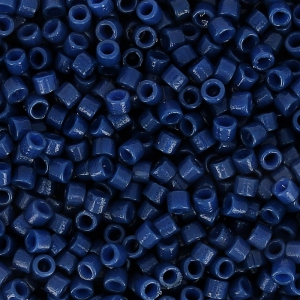 Miyuki Delica Duracoat 11/0 DB2143 - Opaque Dyed Navy x8g