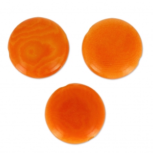 Tagua pucks 12 mm Orange x 4
