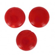 Tagua pucks 12 mm Red x 4