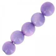 Tagua round beads 5 mm Lilac x 8|raw }}